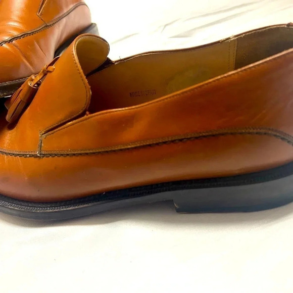 Mezlan Men’s vintage excellent condition leather tassel size 11.5 dress shoes - Picture 7 of 11